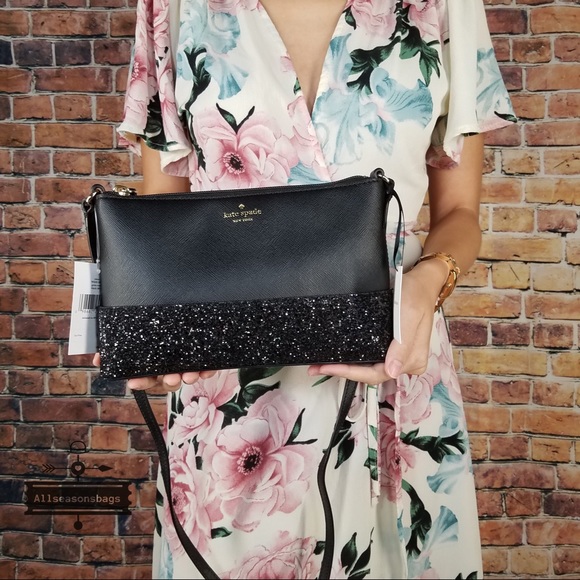 Kate spade Ramey Greta Court black crossbody bag - Picture 7 of 8